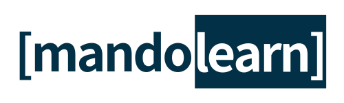 Logo of MandoLearn, a company focused on making Chinese graded readers.